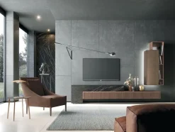 Mobile soggiorno modello Horizon di Mobilgam scontato -18%