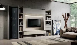 Mobile soggiorno modello Qsm 631 di Imab a PREZZI OUTLET