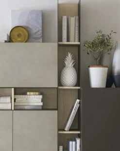 Parete attrezzata A107  Tomasella in stile moderno a prezzo scontato