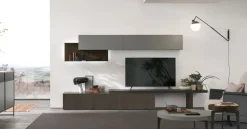 Parete attrezzata At109 di Tomasella in OFFERTA OUTLET