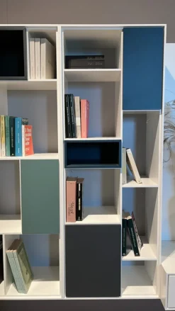 Parete attrezzata Ateneo Capo d'opera in stile moderna a prezzo scontato