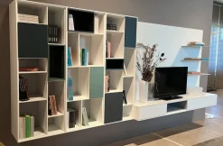 Parete attrezzata Ateneo Capo d'opera in stile moderna a prezzo scontato