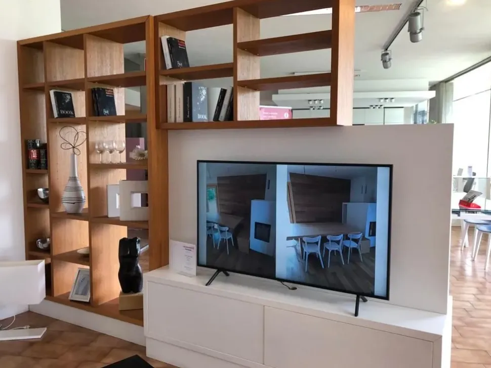 Parete attrezzata Auro 17/l06 di Zanotto in OFFERTA OUTLET