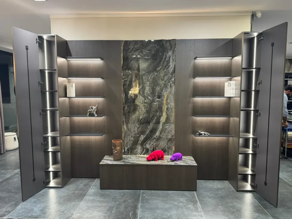 Parete attrezzata Bluna di Binova scontata del 45%