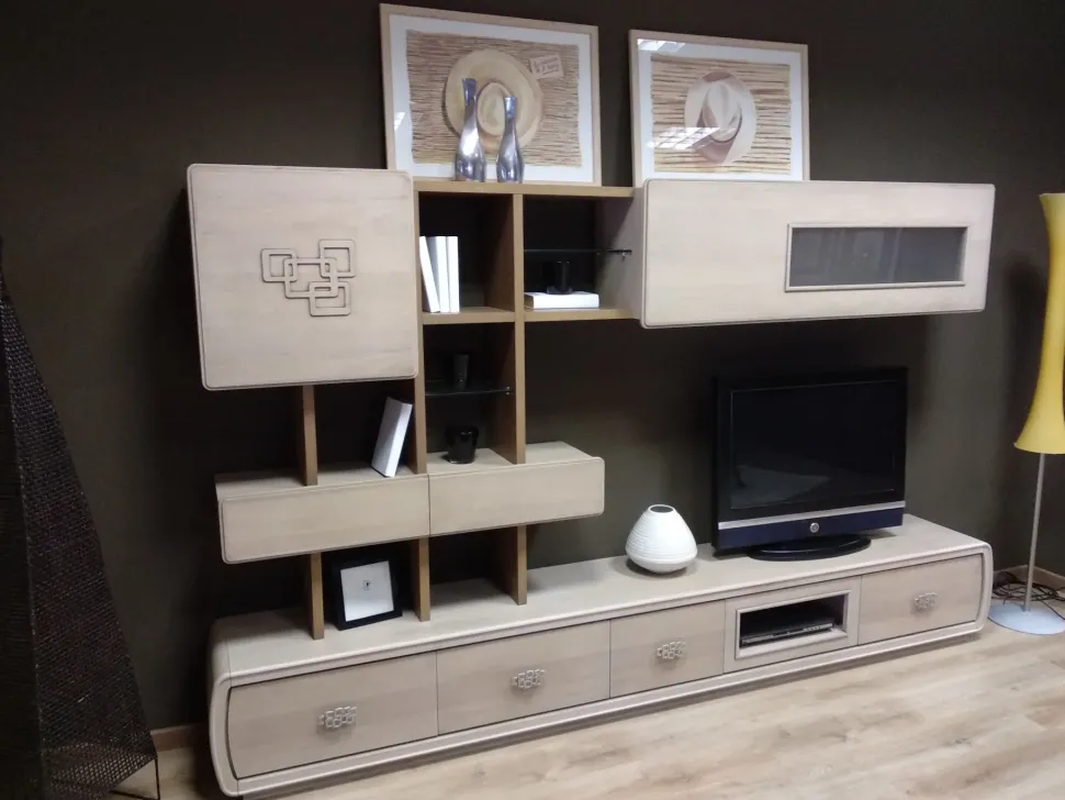 Parete attrezzata Cantiero in legno a prezzo scontato