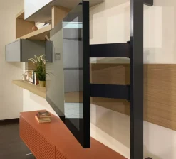 Parete attrezzata Club 36 Duebitalia in stile moderna a prezzo ribassato