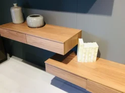 Parete attrezzata Comp 19 Artigianale in stile moderno a prezzo ribassato