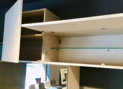 Parete attrezzata Comp 19 Artigianale in stile moderno a prezzo ribassato