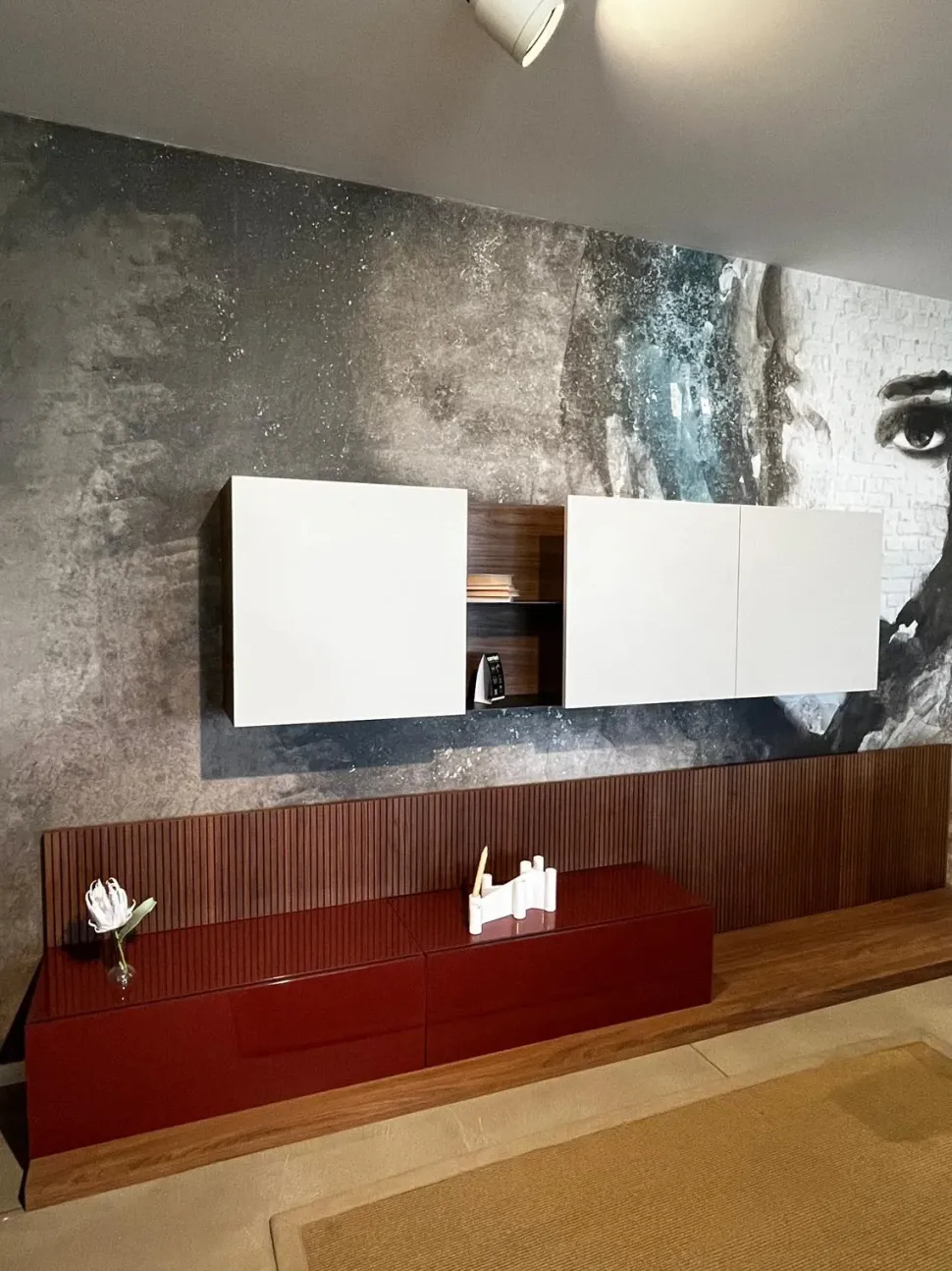 Parete attrezzata Composizione parete attrezzata del marchio Alf da fre con uno sconto esclusivo