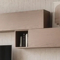 Parete attrezzata Composizione porta tv nova Mobilificio bellutti in stile moderna a prezzo ribassato