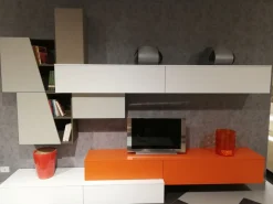 Parete attrezzata 3d Artigianmobili in stile moderno a prezzo ribassato