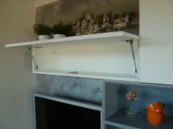 Parete attrezzata Decor Artigianale in stile design a prezzo ribassato