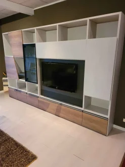 Parete attrezzata Diagonal 2021 di Tomasella in OFFERTA OUTLET