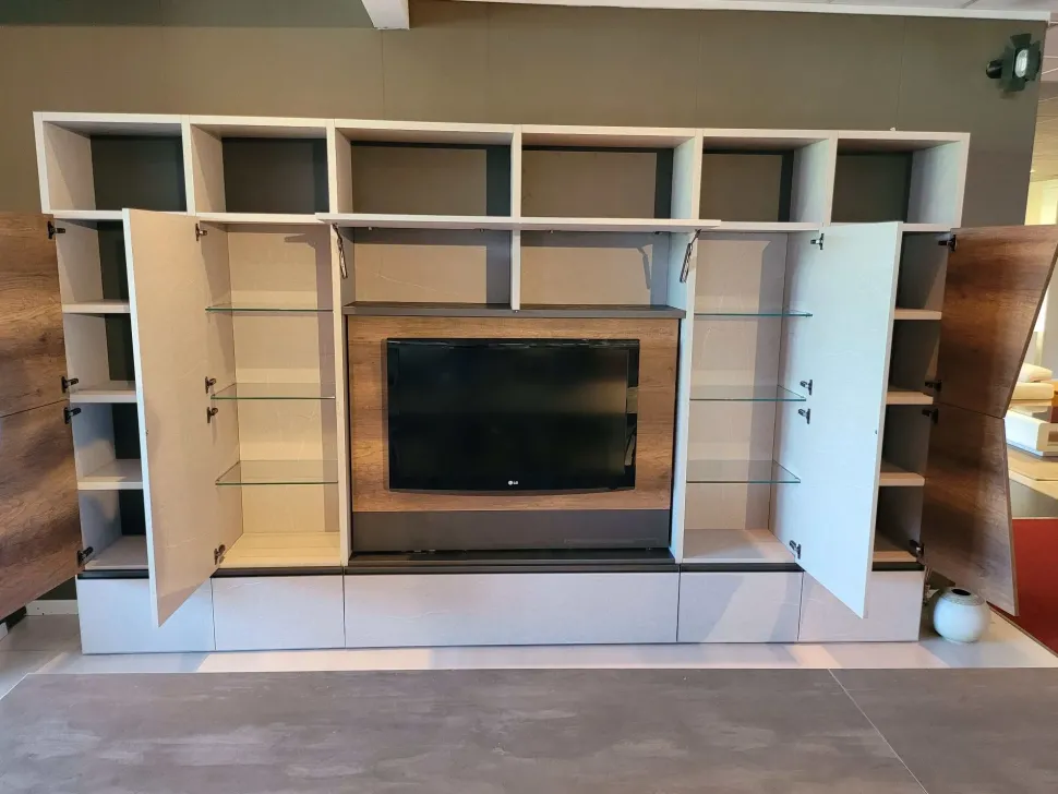 Parete attrezzata Diagonal special 2021 di Tomasella in OFFERTA OUTLET