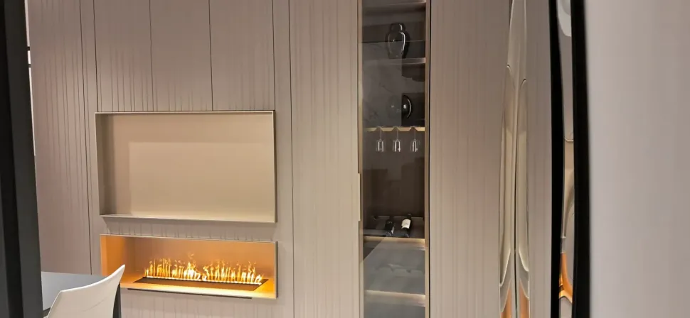 Parete attrezzata Dresscode 2.0 di Olivieri in OFFERTA OUTLET