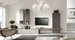 Parete attrezzata Exential t07 Spar in stile design a prezzo ribassato