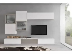 Parete attrezzata Favero Composizione glamour social - 3RF 1255_A