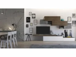 Parete attrezzata Favero social-connect cod. 3RF 1310_A