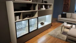 Parete attrezzata Flexus Giellesse in stile moderna a prezzo scontato