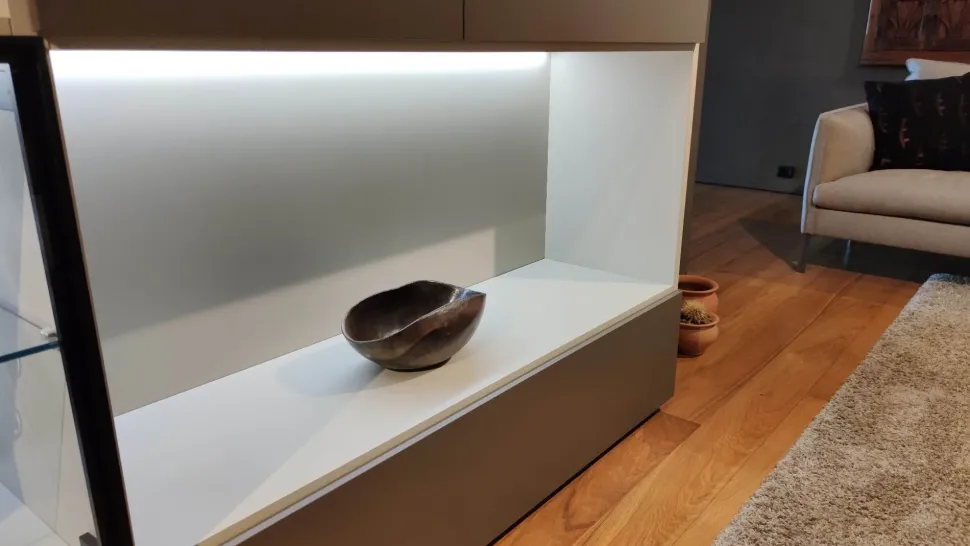 Parete attrezzata Flexus Giellesse in stile moderna a prezzo scontato