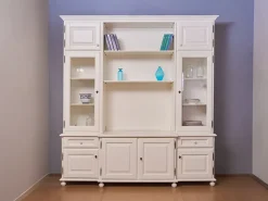 Parete attrezzata Giulien country di Artigianale in OFFERTA OUTLET