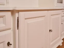 Parete attrezzata Giulien country di Artigianale in OFFERTA OUTLET