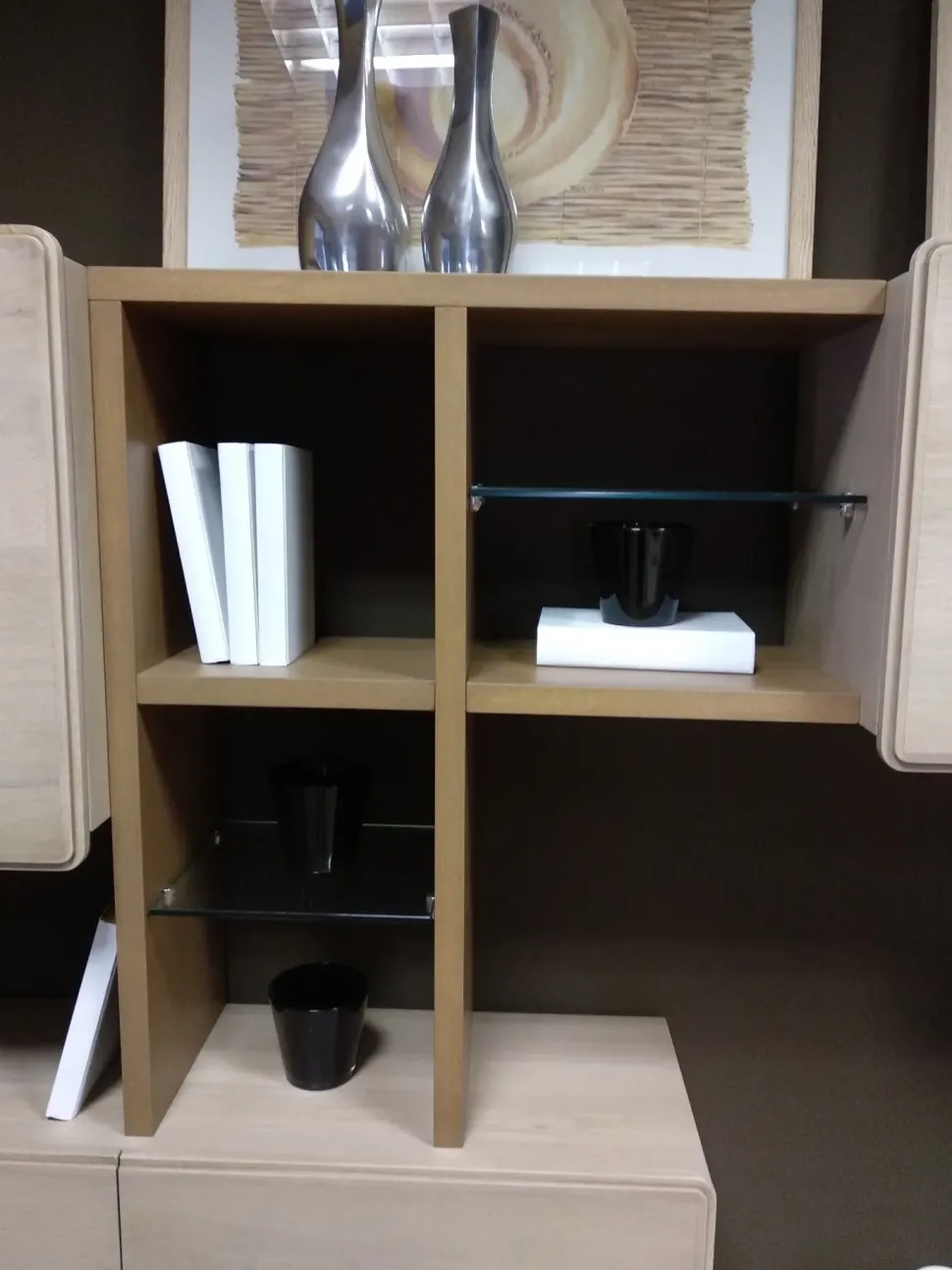 Parete attrezzata in legno stile moderno Am 1000 Cantiero