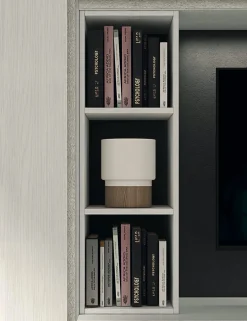 Parete attrezzata in stile moderno Lions linea velvet 10 di Collezione esclusiva a prezzo Outlet