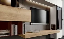 Parete attrezzata in stile design Mito 5.0 di Imab a prezzo Outlet