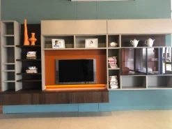 Parete attrezzata in stile design Modo di Sangiacomo a prezzo scontato