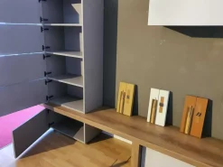 Parete attrezzata in stile design Atlante 22 di Tomasella a prezzo Outlet