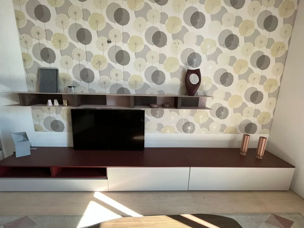 Parete attrezzata in stile moderno Manhattan di Calligaris in Offerta Outlet