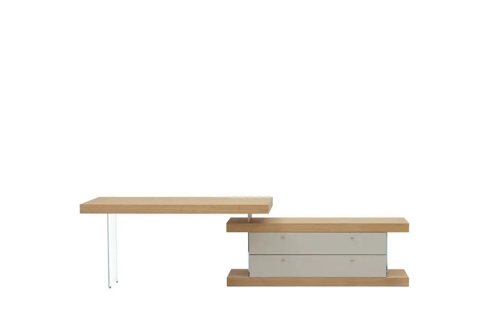 Parete attrezzata in stile design F2/fusion line 281 di Forme’s a prezzo Outlet