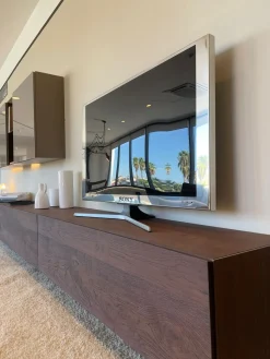 Parete attrezzata in stile moderna 36e8 di Lago in Offerta Outlet