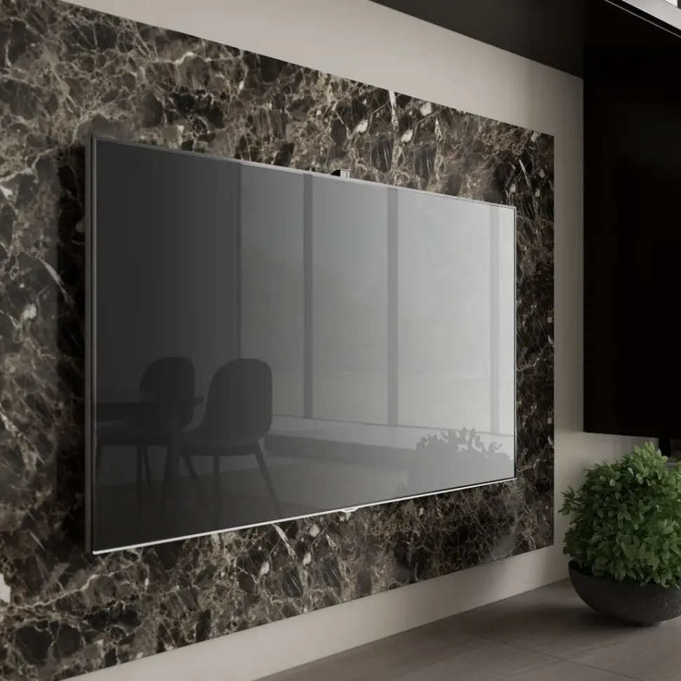 Parete attrezzata in stile moderno Living 576 di Giessegi a prezzo Outlet