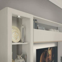 Parete attrezzata in stile moderno Oak 2 di Collezione esclusiva a prezzo Outlet