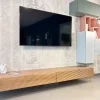 Parete attrezzata in stile moderna Parete tv di Devina nais a prezzo Outlet