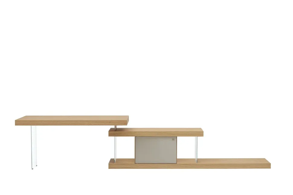 Parete attrezzata in stile design F2/fusion line 342 di Forme’s in Offerta Outlet