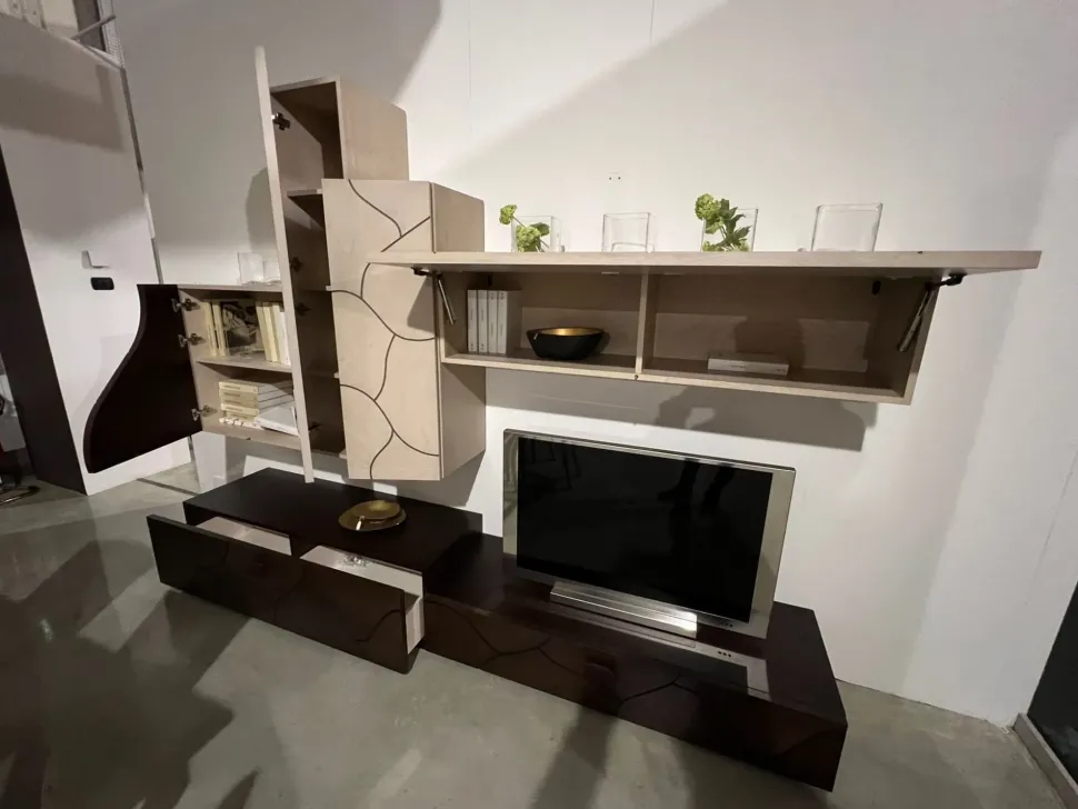 Parete attrezzata Intesa 03 di Artigianale in OFFERTA OUTLET