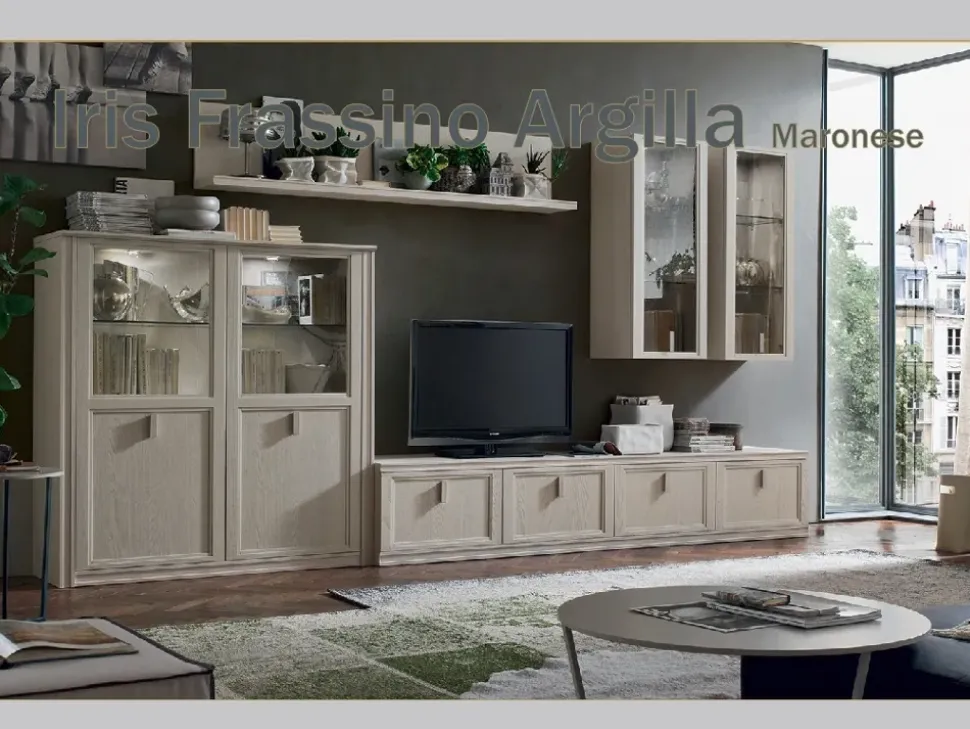 Parete attrezzata Iris dell'azienda Maronese acf con uno sconto esclusivo