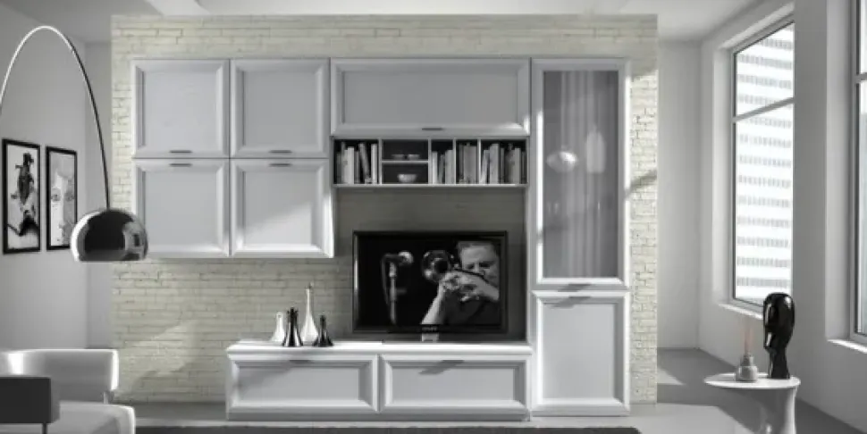 Parete attrezzata Jazz di Gierre mobili in OFFERTA OUTLET