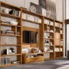 Parete attrezzata Libreria legno massello del marchio Mobilia web con uno sconto esclusivo