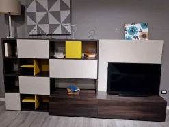 Parete attrezzata Luce di Febal in OFFERTA OUTLET