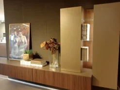 Parete attrezzata Mobile sospeso skyline Astor mobili in stile design a prezzo ribassato