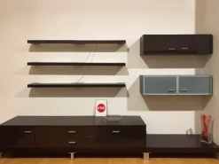 Parete attrezzata Moby del marchio Tisettanta con uno sconto esclusivo