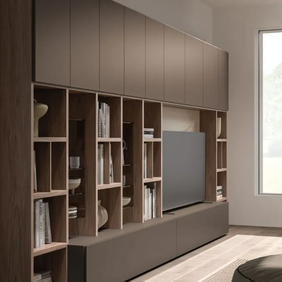 Parete attrezzata modello Day * di Orme: richiedi il prezzo riservato