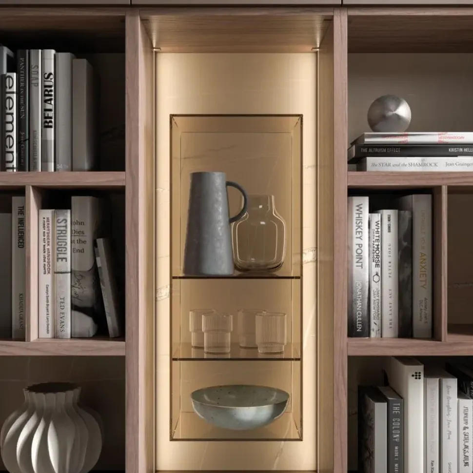 Parete attrezzata modello Day * di Orme: richiedi il prezzo riservato