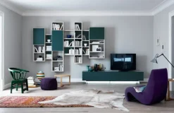 Parete attrezzata Modo m5c75 di Sangiacomo in OFFERTA OUTLET