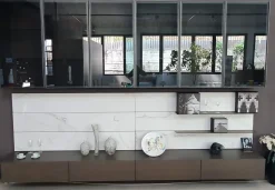 Parete attrezzata Oasi modul art  Presotto in stile moderno a prezzo ribassato