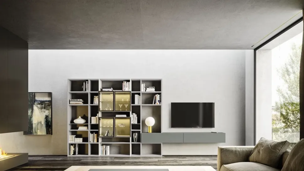 Parete attrezzata Orme System day SCONTO IMPERDIBILE